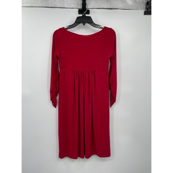 Norma Kamali Dress Womens S Used Red Stretch Excellent Used Condition - Picture 14 of 15